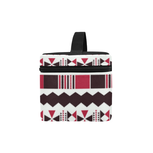 Red Aztec Tribal Lunch Bag/Large (Model 1658)