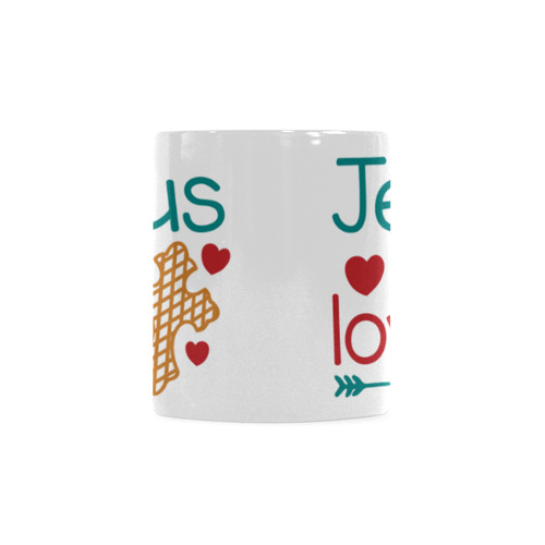 Jesus Is Love Tur/Red White Mug(11OZ)