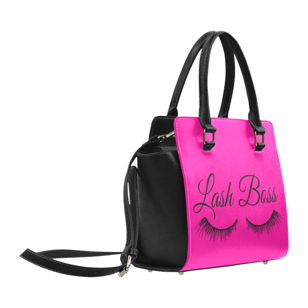 Lash Boss Pink Handbag Classic Shoulder Handbag (Model 1653)