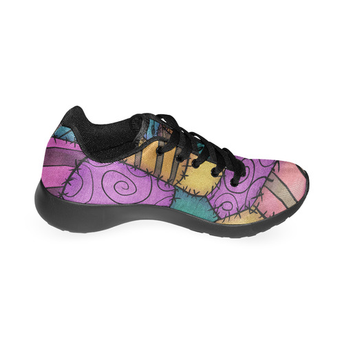 Patchwork Scraps Women’s Running Shoes (Model 020)