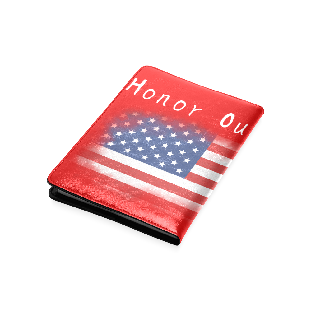 Honor Our Heroes On Memorial Day Custom NoteBook A5