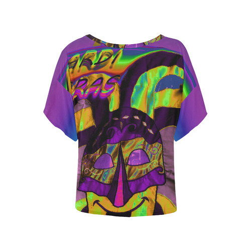 Floral Amour Women's Batwing-Sleeved Blouse T shirt main image 1