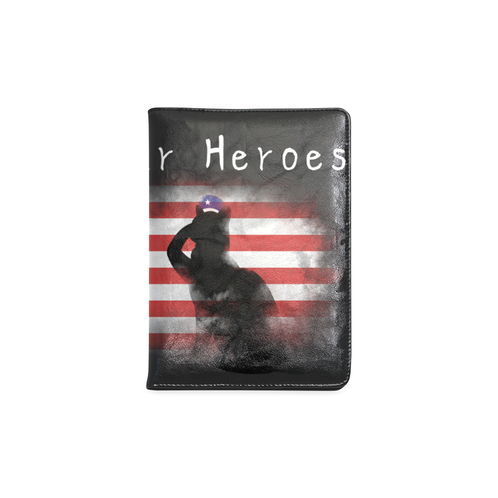 Honor Our Heroes On Memorial Day Custom NoteBook A5