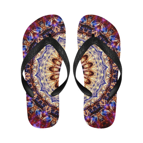 Dreamy Mandala Flip Flops for Men/Women (Model 040)