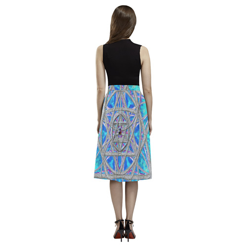 protection in blue harmony Aoede Crepe Skirt (Model D16)