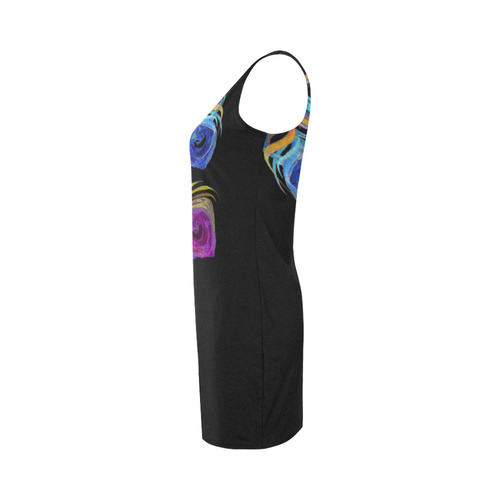 peacock2 Medea Vest Dress (Model D06)