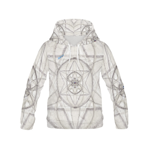 protection through fundamental mineral energy All Over Print Hoodie for Women (USA Size) (Model H13)