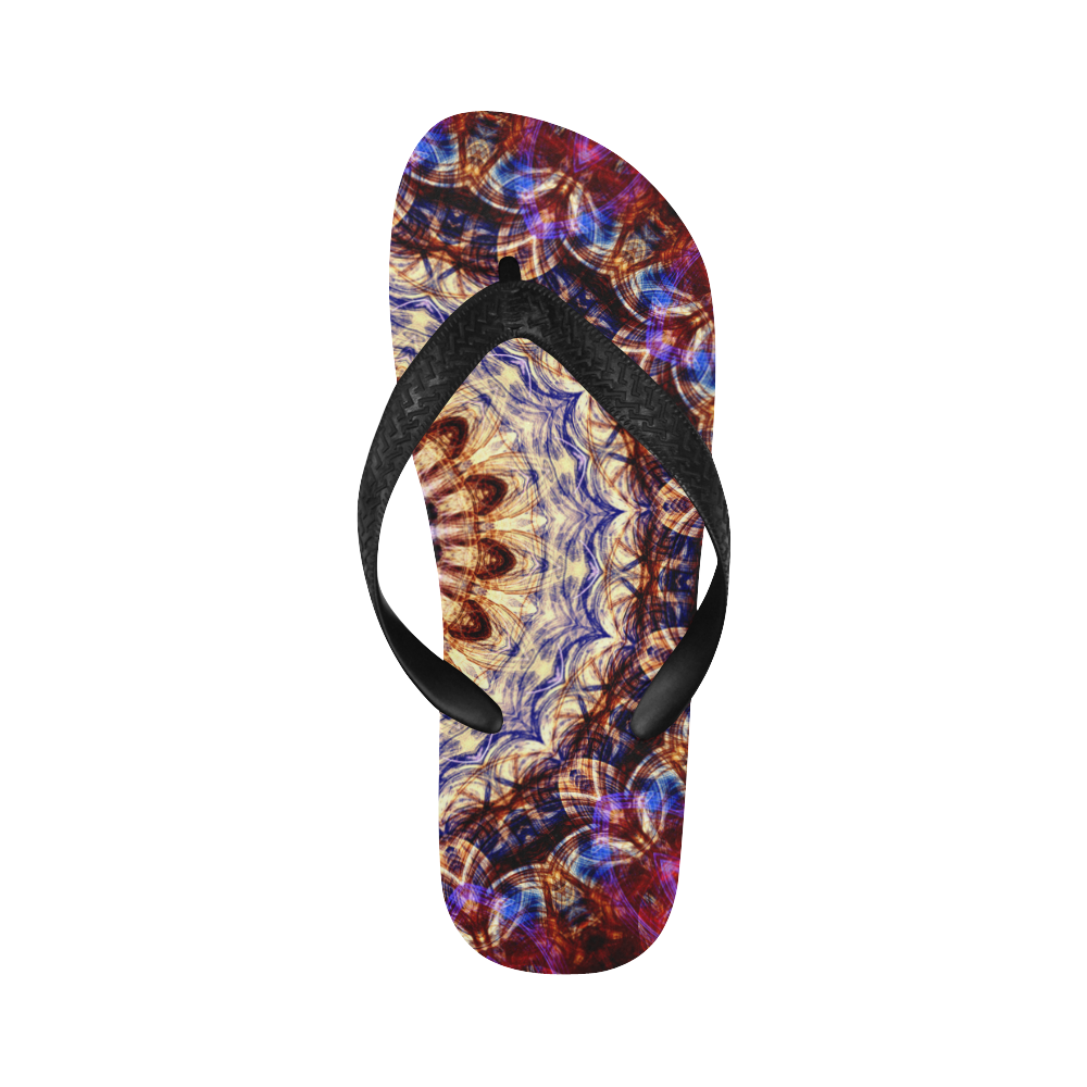 Dreamy Mandala Flip Flops for Men/Women (Model 040)