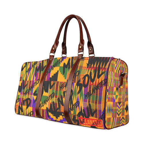 KENTE TRAVEL BAG Waterproof Travel Bag/Large (Model 1639)