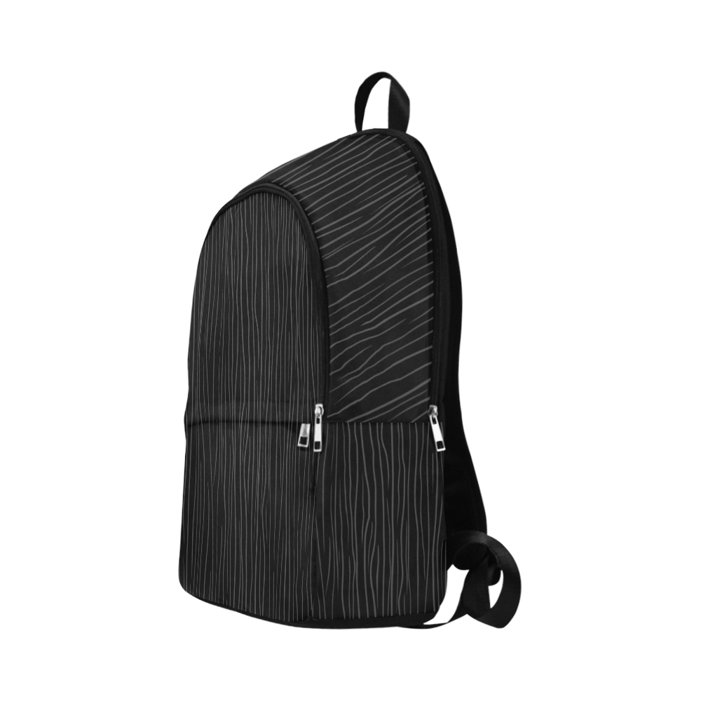 Gothic Stripes Fabric Backpack for Adult (Model 1659)