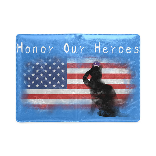 Honor Our Heroes On Memorial Day Custom NoteBook A5