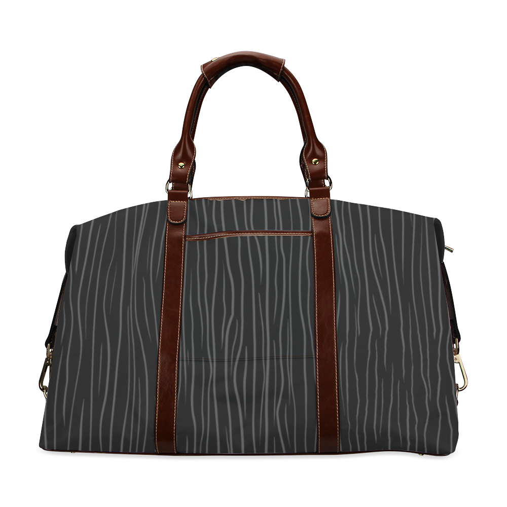 Gothic Stripes Classic Travel Bag (Model 1643) Remake