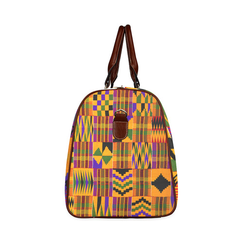 KENTE TRAVEL BAG Waterproof Travel Bag/Large (Model 1639)