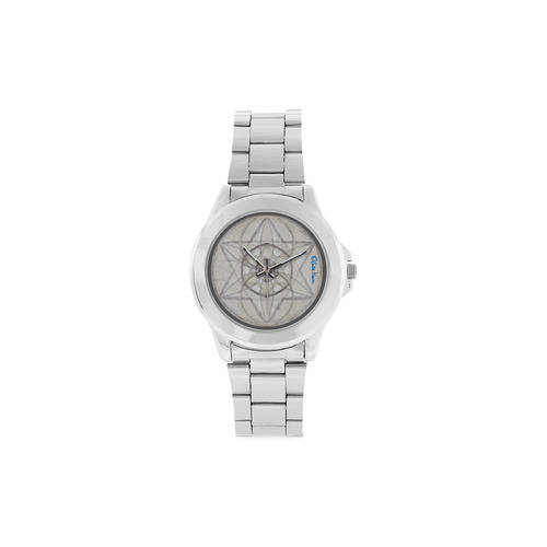 protection through fundamental mineral energy Unisex Stainless Steel Watch(Model 103)