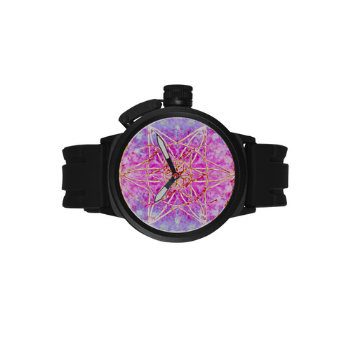 protection in purple colors Men's Sports Watch(Model 309)