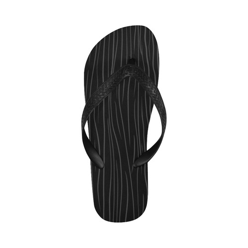 Gothic Stripes Flip Flops for Men/Women (Model 040)