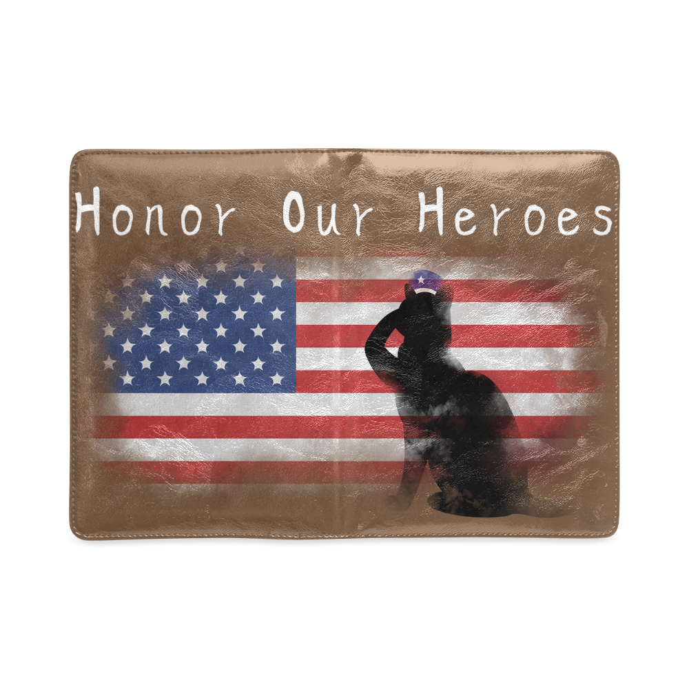 Honor Our Heroes On Memorial Day Custom NoteBook A5