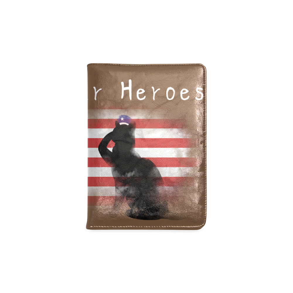 Honor Our Heroes On Memorial Day Custom NoteBook A5