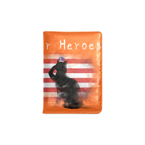 Honor Our Heroes On Memorial Day Custom NoteBook A5