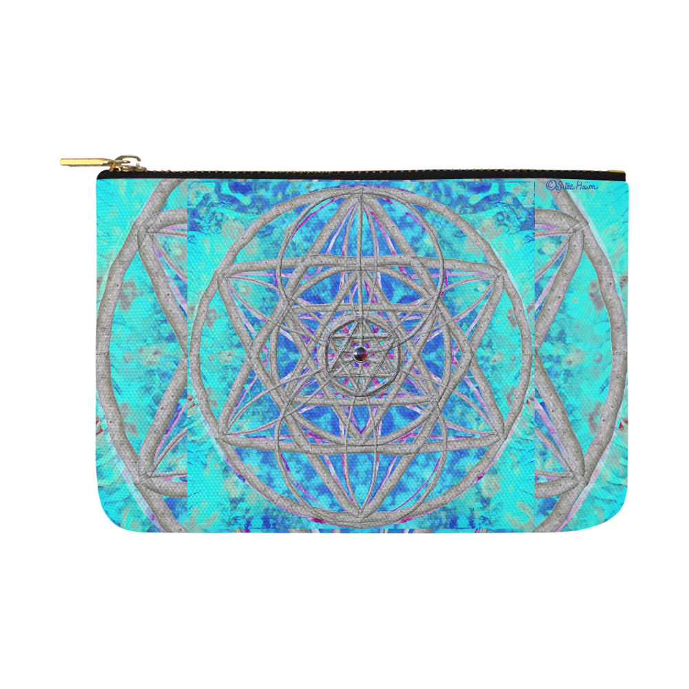 protection in blue harmony Carry-All Pouch 12.5''x8.5''