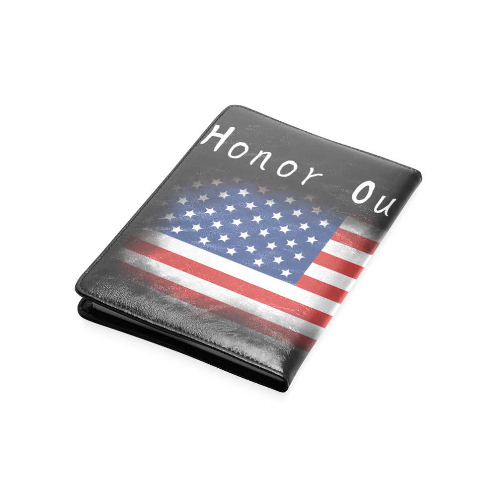 Honor Our Heroes On Memorial Day Custom NoteBook A5