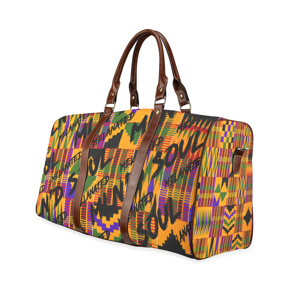 KENTE TRAVEL BAG Waterproof Travel Bag/Large (Model 1639)