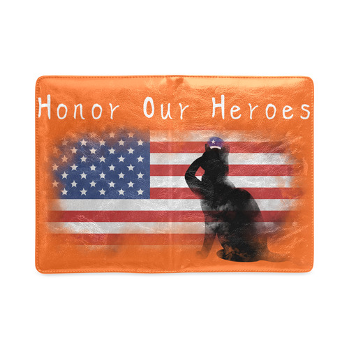 Honor Our Heroes On Memorial Day Custom NoteBook A5