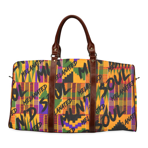 KENTE TRAVEL BAG Waterproof Travel Bag/Large (Model 1639)