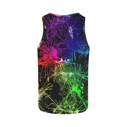color fun 03B by FeelGood All Over Print Tank Top for Men (Model T43)