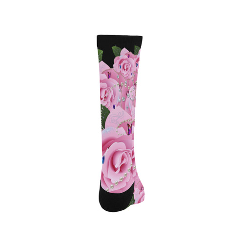 floral is the new black 1 Trouser Socks