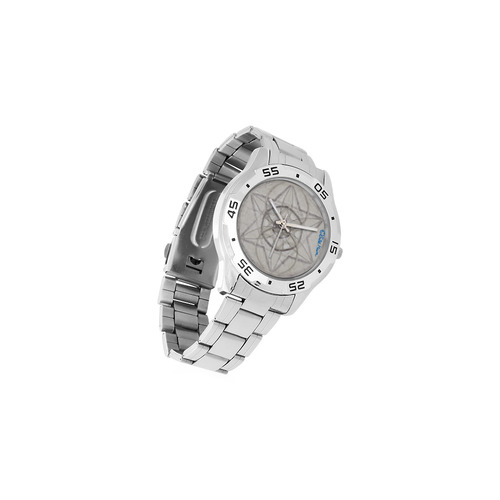 protection through fundamental mineral energy Men's Stainless Steel Analog Watch(Model 108)