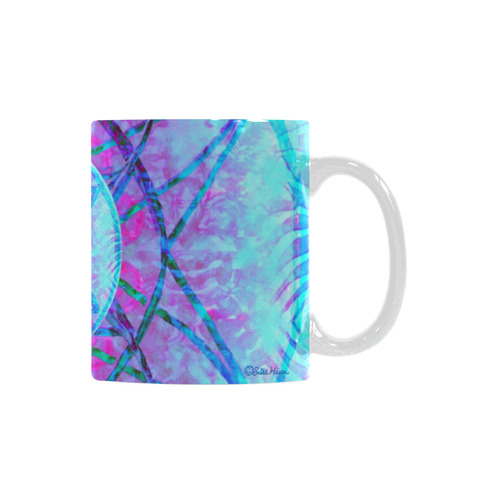 protection through an indigo wave White Mug(11OZ)