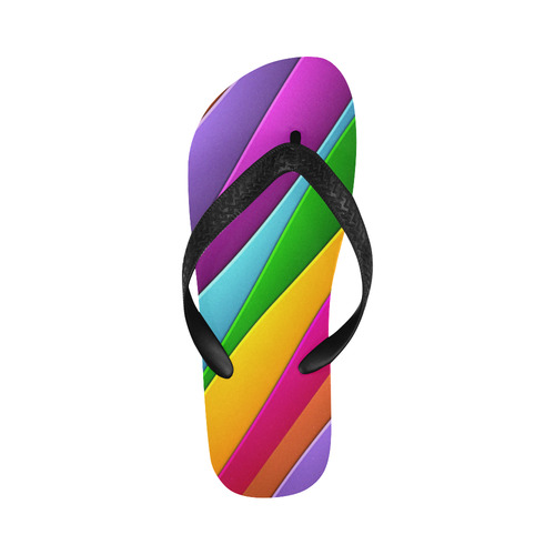 Colorful Pyramid Flip Flops for Men/Women (Model 040)