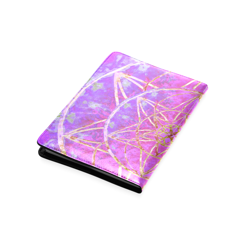 protection in purple colors Custom NoteBook A5