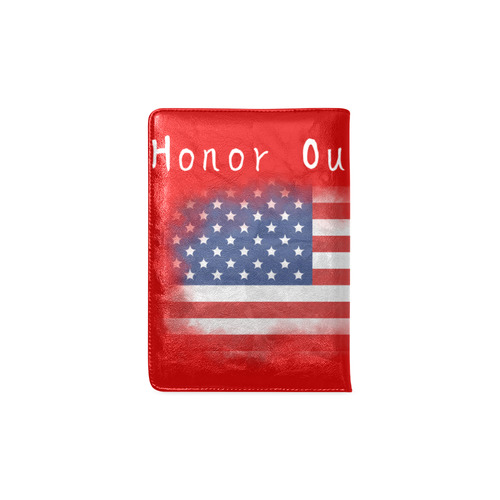 Honor Our Heroes On Memorial Day Custom NoteBook A5