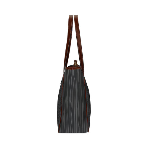 Gothic Stripes Classic Tote Bag (Model 1644)