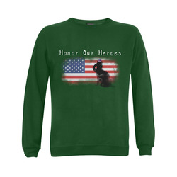 Honor Our Heroes On Memorial Day Gildan Crewneck Sweatshirt(NEW) (Model H01)