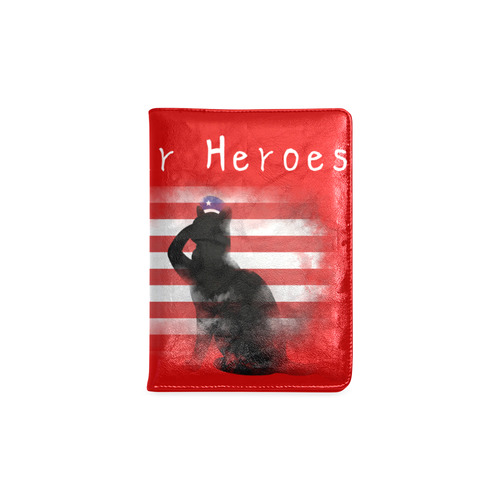 Honor Our Heroes On Memorial Day Custom NoteBook A5