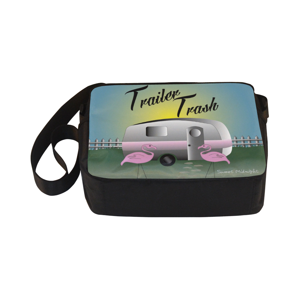 Trailer Trash Messenger Bag Classic Cross-body Nylon Bags (Model 1632)