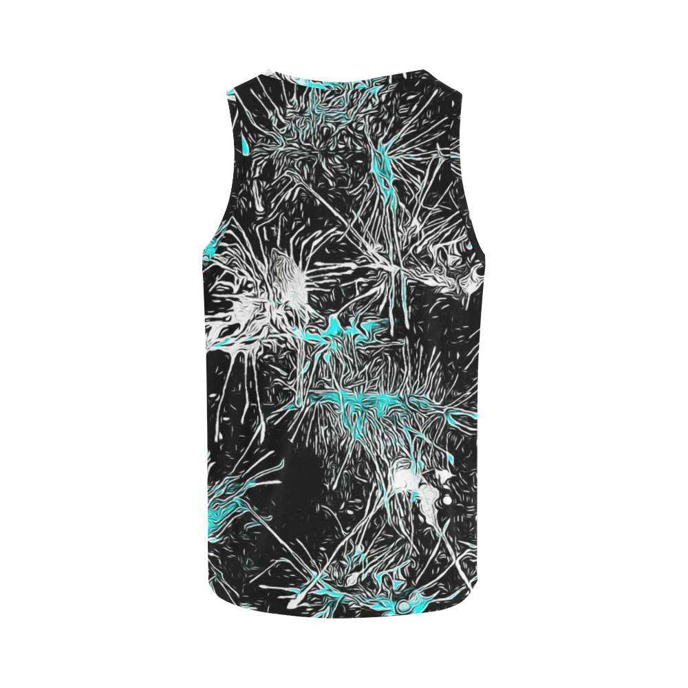 color fun 03A by FeelGood All Over Print Tank Top for Men (Model T43)