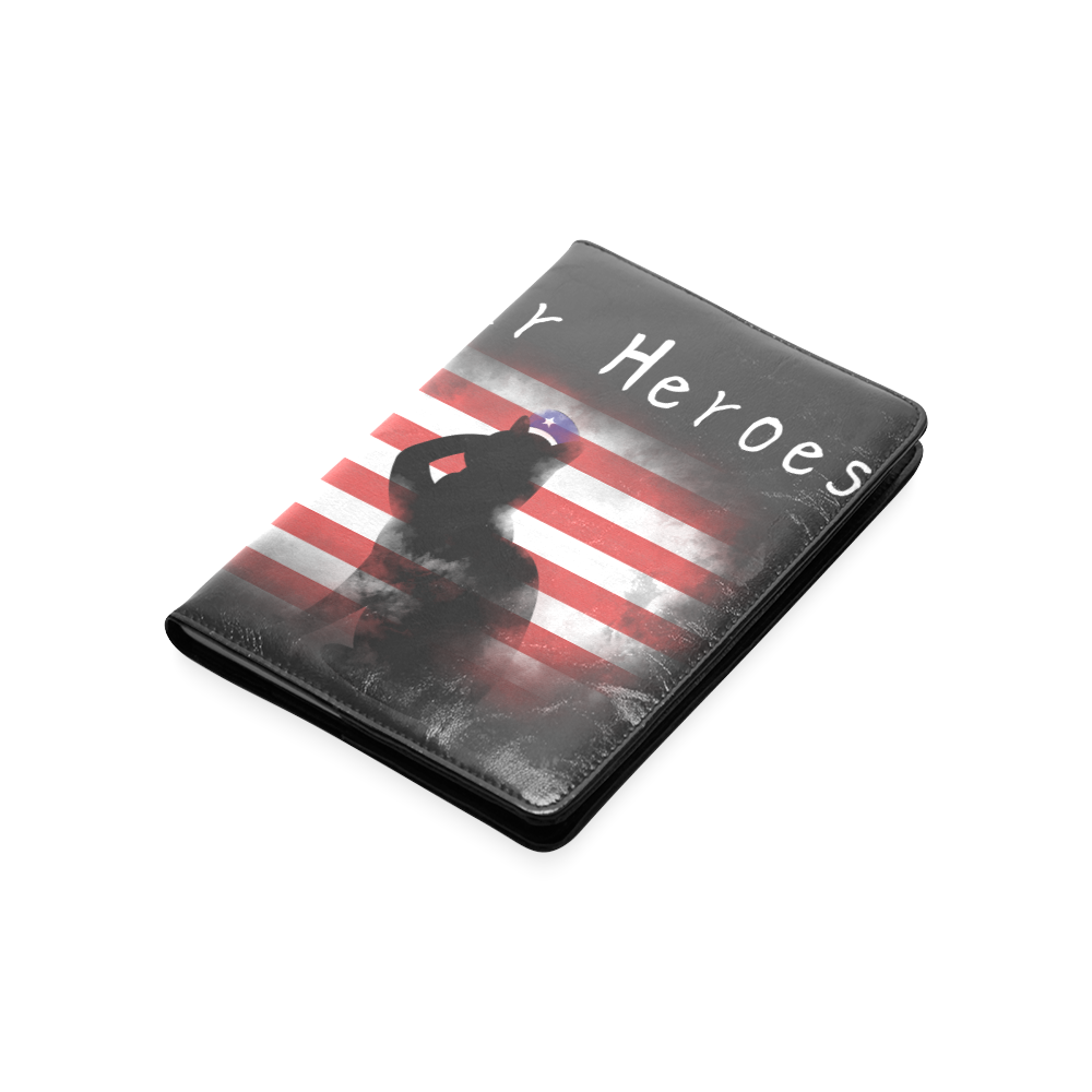 Honor Our Heroes On Memorial Day Custom NoteBook A5