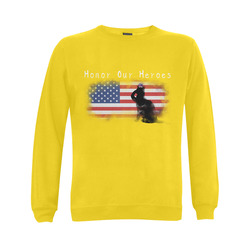 Honor Our Heroes On Memorial Day Gildan Crewneck Sweatshirt(NEW) (Model H01)