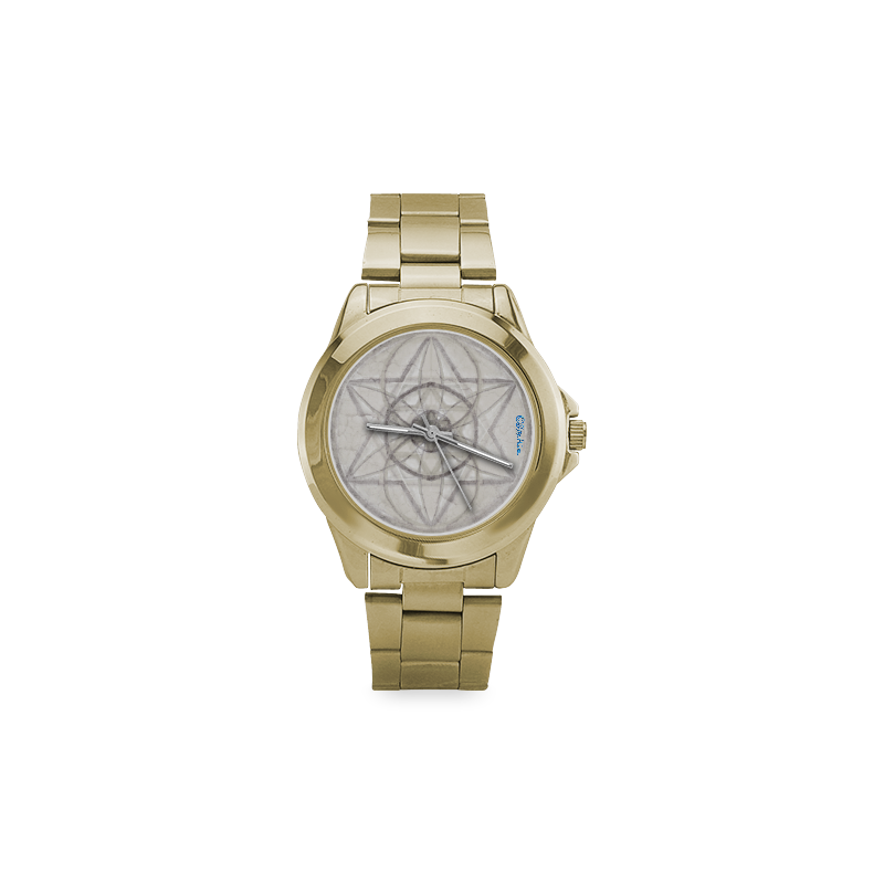 protection through fundamental mineral energy Custom Gilt Watch(Model 101)