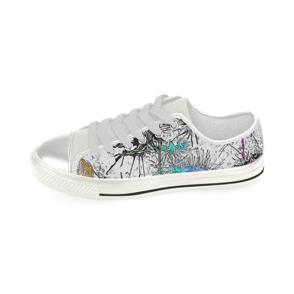 color fun 03F by FeelGood Women's Classic Canvas Shoes (Model 018)