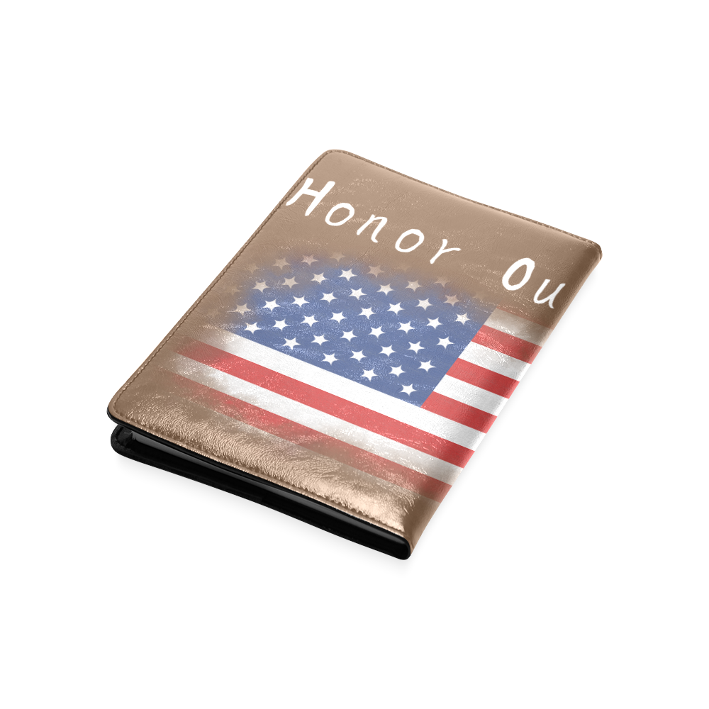 Honor Our Heroes On Memorial Day Custom NoteBook A5