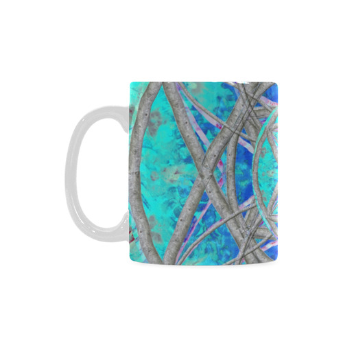 protection in blue harmony White Mug(11OZ)