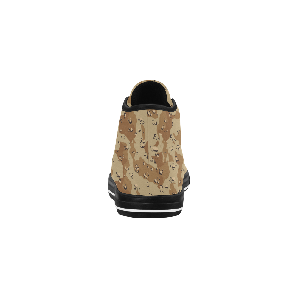 Desert Camouflage Military Pattern Vancouver H Men's Canvas Shoes (1013-1)