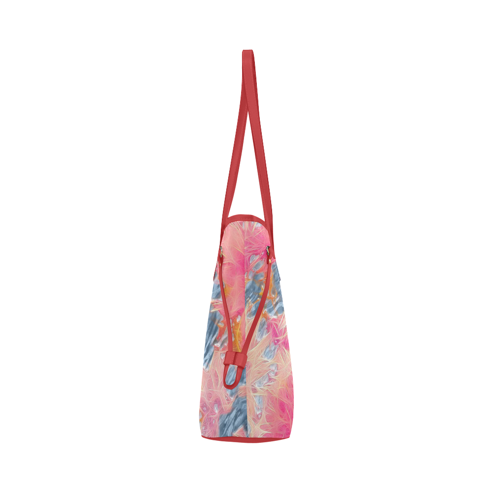 amazing Floral 617A by FeelGood Clover Canvas Tote Bag (Model 1661)