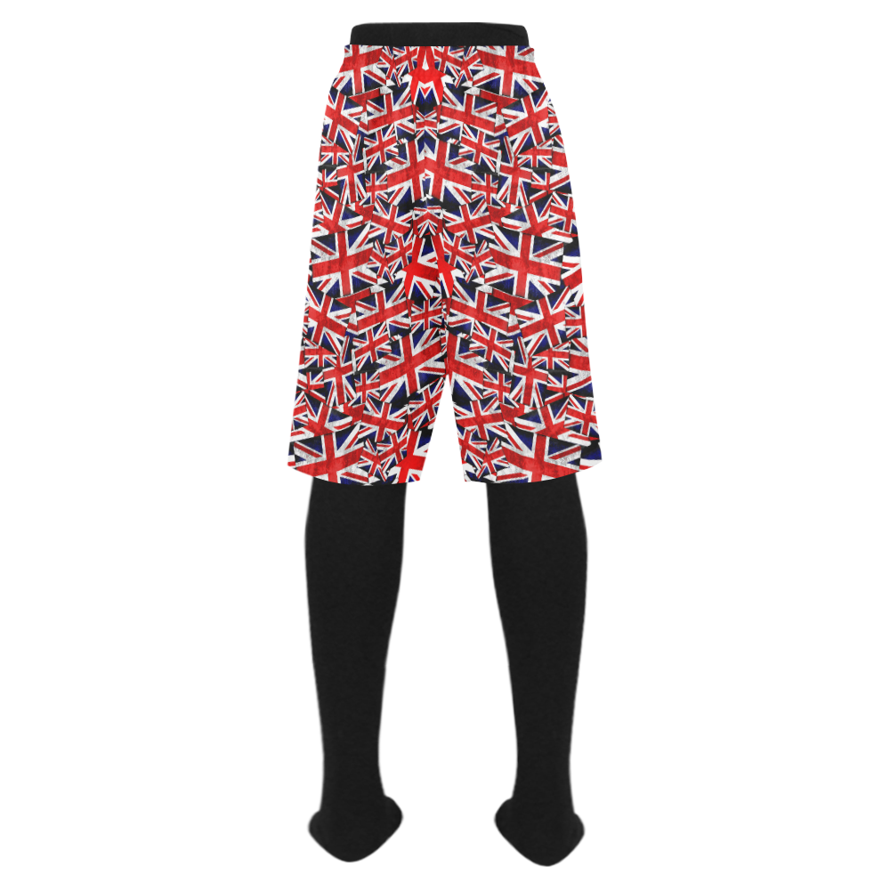 Union Jack British UK Flag Men's Swim Trunk (Model L21)