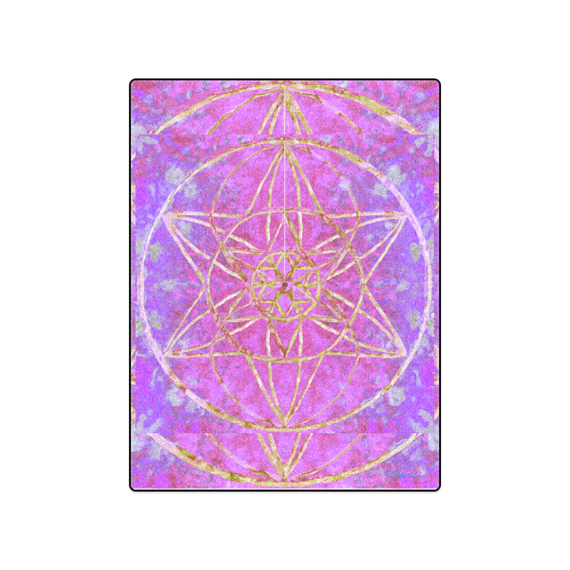 protection in purple colors Blanket 50"x60"